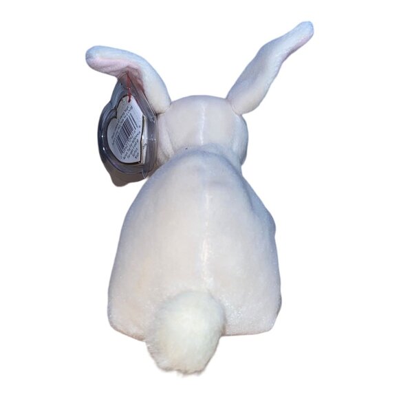 Ty Beanie Babies Nibbler Rabbit Bunny 1999 Plush Stuffed Animal Hang 5th Gen Tus - Picture 4 of 12